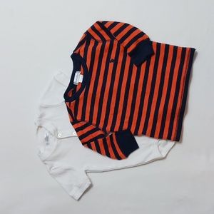 Ralph Lauren Bundle - Onesie and Long Sleeve Shirt